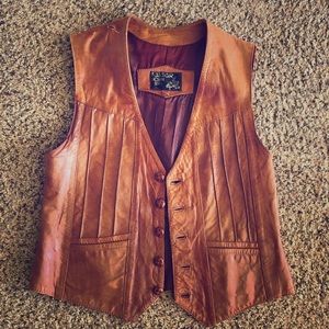 Vintage Leather Vest